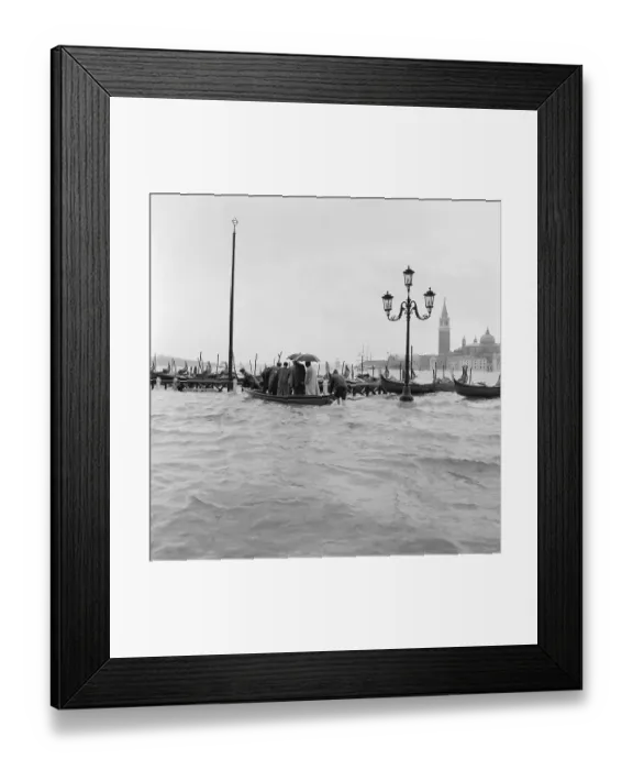 Framed Print : Boats in Venice Waters Framed Print : Boats in Venice Waters