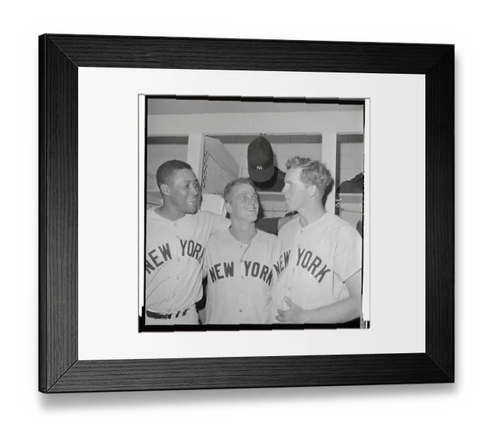 Framed Print : Roger Maris with Teammates Framed Print : Roger Maris with Teammates