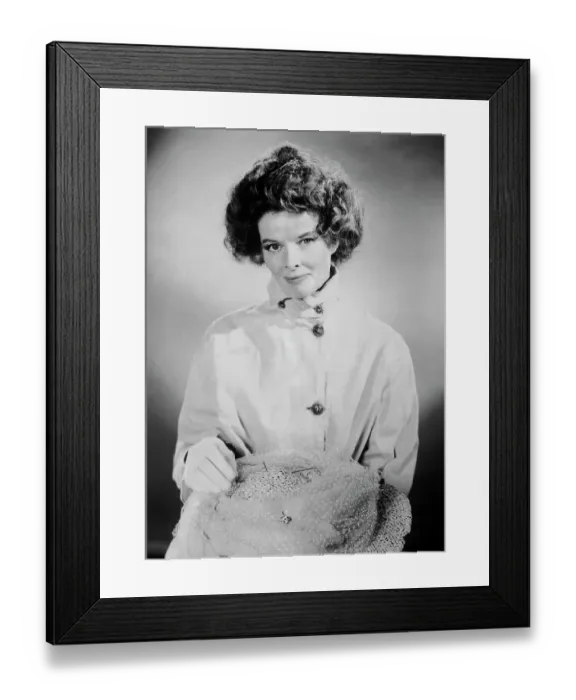 Framed Print : Katharine Hepburn in Costume Framed Print : Katharine Hepburn in Costume