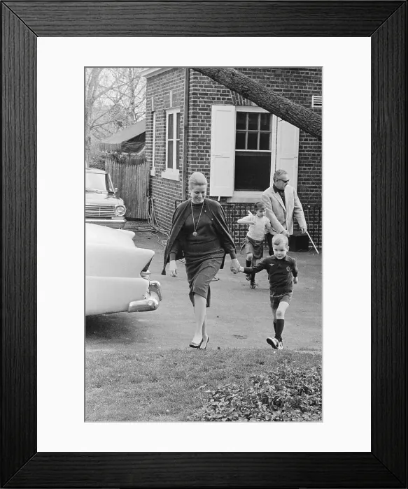 Framed Print : Princess Grace with Family Framed Print : Princess Grace with Family