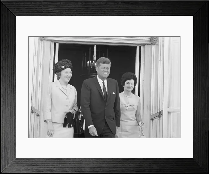 Framed Print : Princess Beatrix Visiting the White House Framed Print : Princess Beatrix Visiting the White House