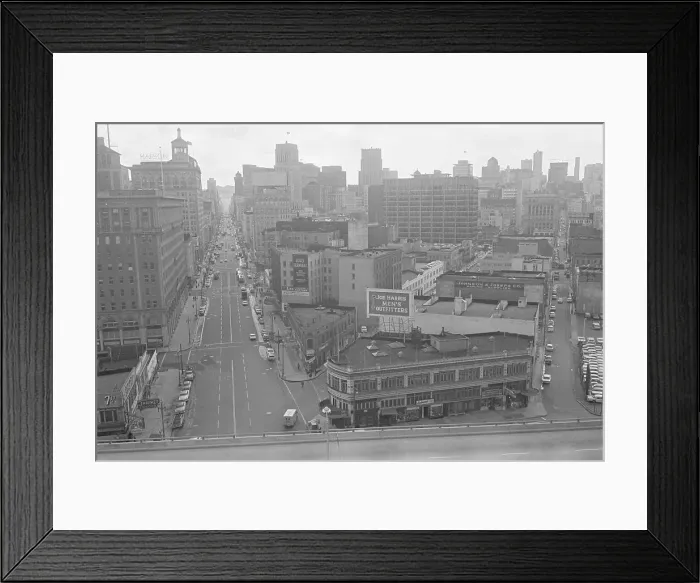 Framed Print : Streets and Buildings of San Francisco Framed Print : Streets and Buildings of San Francisco