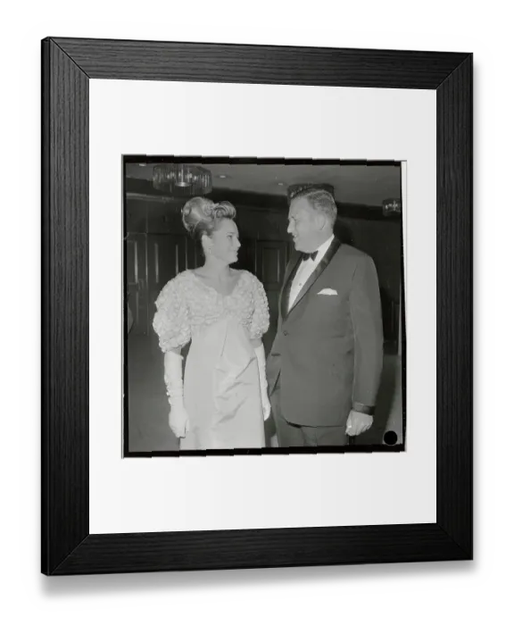 Framed Print : Henry and Charlotte Ford Framed Print : Henry and Charlotte Ford