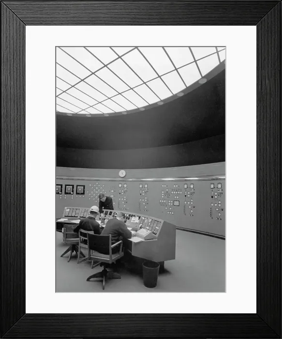 Framed Print : Central Room for Agesta Atomic Power Station Framed Print : Central Room for Agesta Atomic Power Station