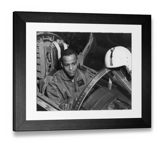 Framed Print : Astronaut Ed Dwight Framed Print : Astronaut Ed Dwight