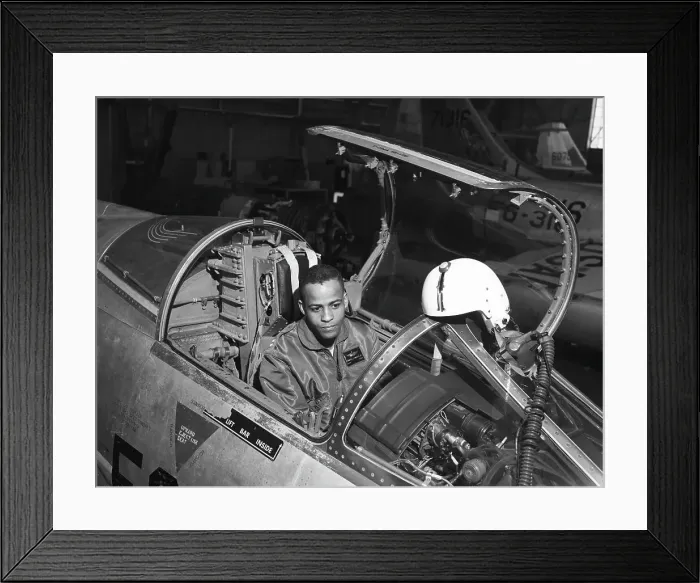 Framed Print : Captain Edward Dwight