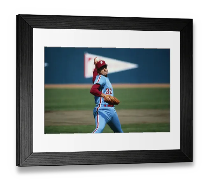 Framed Print : Steve Carlton After Pitching Baseball Framed Print : Steve Carlton After Pitching Baseball