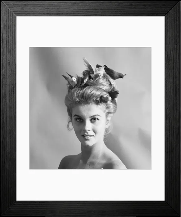 Framed Print : Ann-Margret with Birdie Hairdo Framed Print : Ann-Margret with Birdie Hairdo