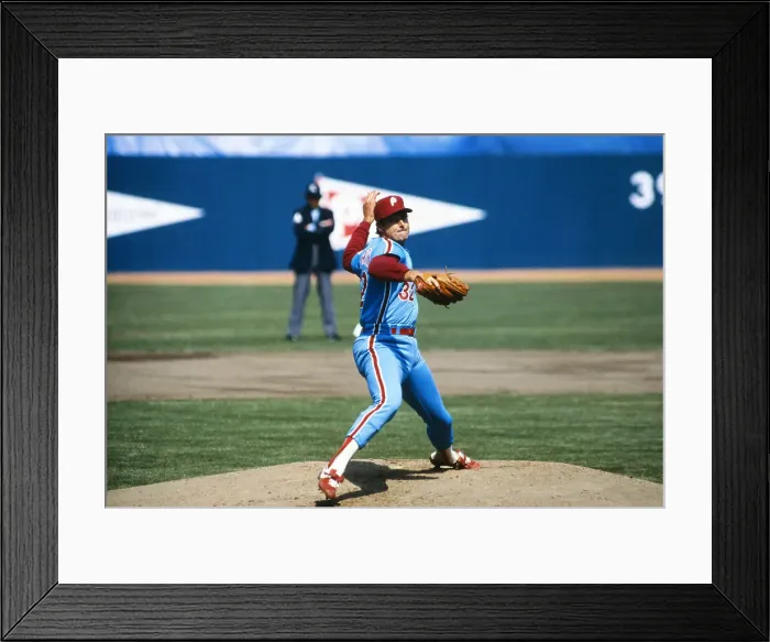 Framed Print : Steve Carlton in Pitching Position Framed Print : Steve Carlton in Pitching Position