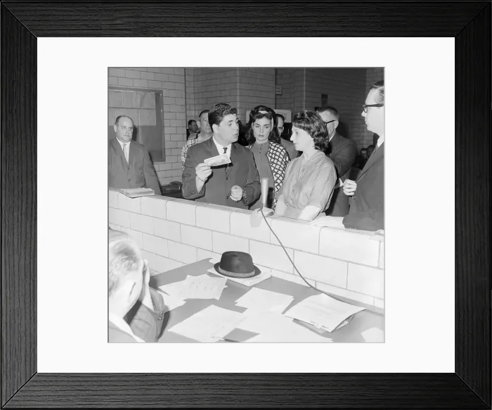 Framed Print : Lillian Reis at Trial Framed Print : Lillian Reis at Trial