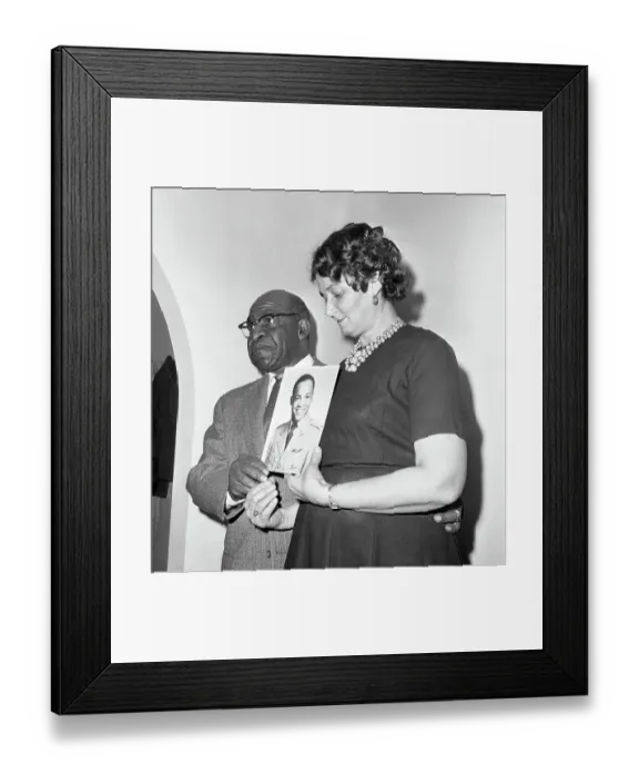 Framed Print : Edward Dwight's Parents Framed Print : Edward Dwight's Parents