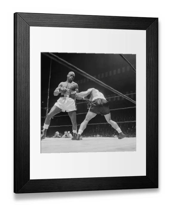 Framed Print : Jose Gonzales and Rubin Carter Framed Print : Jose Gonzales and Rubin Carter