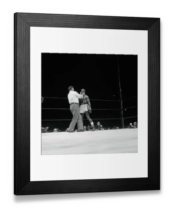 Framed Print : Jose Gonzales and Rubin Carter Framed Print : Jose Gonzales and Rubin Carter