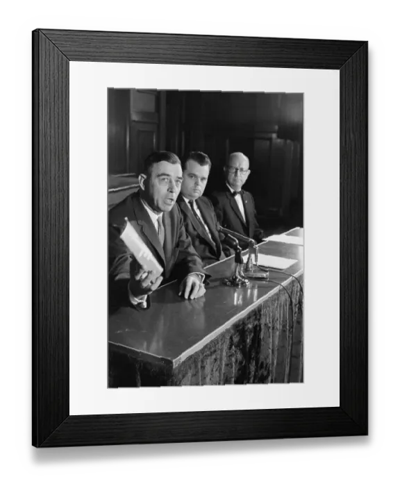 Framed Print : Gen. Edwin A. Walker Framed Print : Gen. Edwin A. Walker