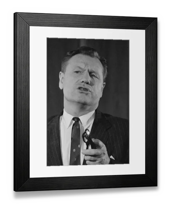 Framed Print : Governor Nelson Rockefeller Framed Print : Governor Nelson Rockefeller