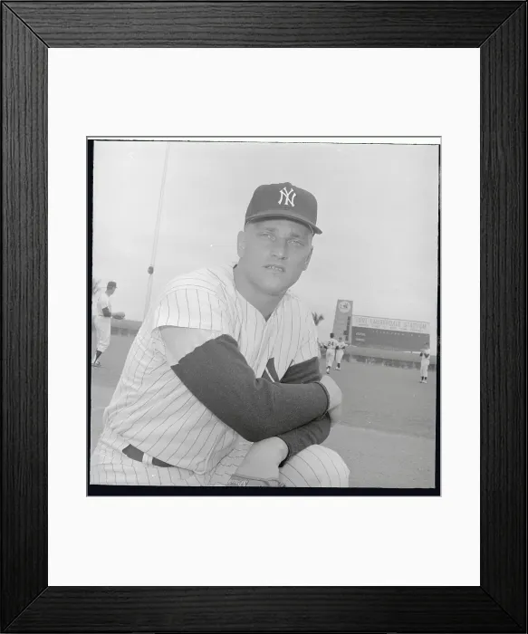 Framed Print : Yankee Outfielder Roger Maris Framed Print : Yankee Outfielder Roger Maris