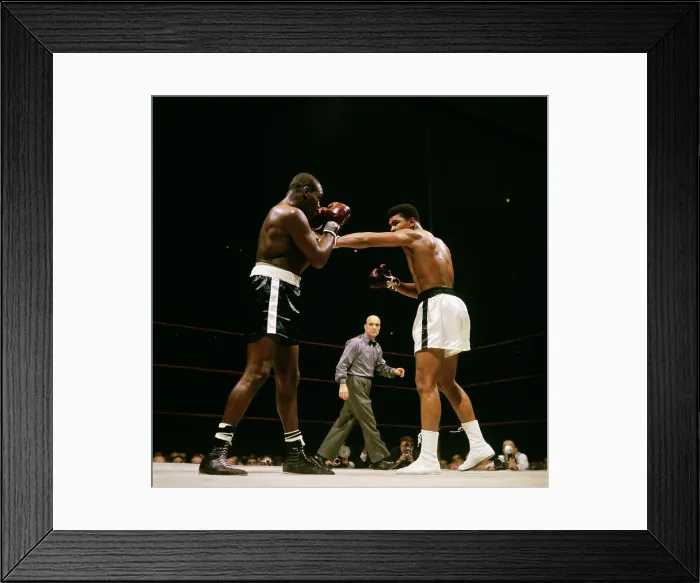 Framed Print : Portrait of Cassius Clay Boxing Doug Jones Framed Print : Portrait of Cassius Clay Boxing Doug Jones