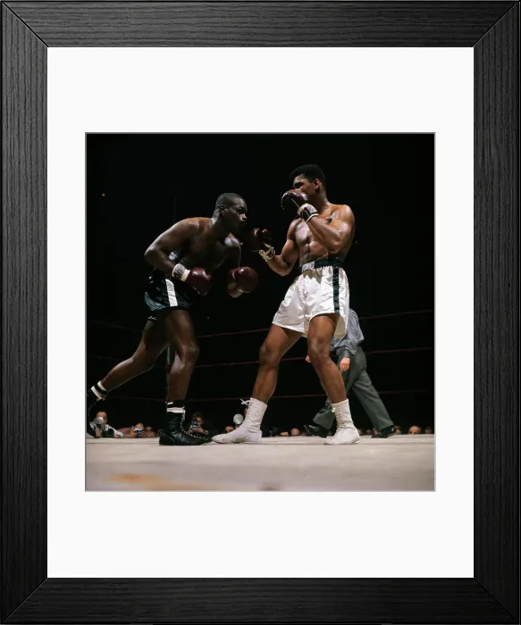 Framed Print : Portrait of Cassius Clay Boxing Doug Jones Framed Print : Portrait of Cassius Clay Boxing Doug Jones