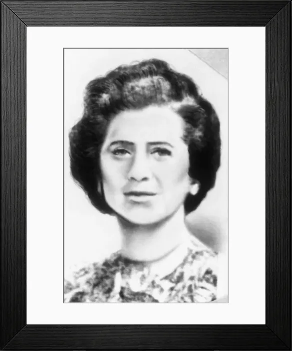 Framed Print : Mrs. Israel Goldberg