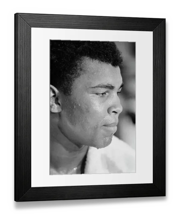 Framed Print : Boxer Cassius Clay Framed Print : Boxer Cassius Clay