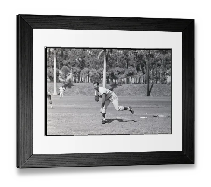 Framed Print : Action Shot Of Sandy Koufax Pitching Framed Print : Action Shot Of Sandy Koufax Pitching