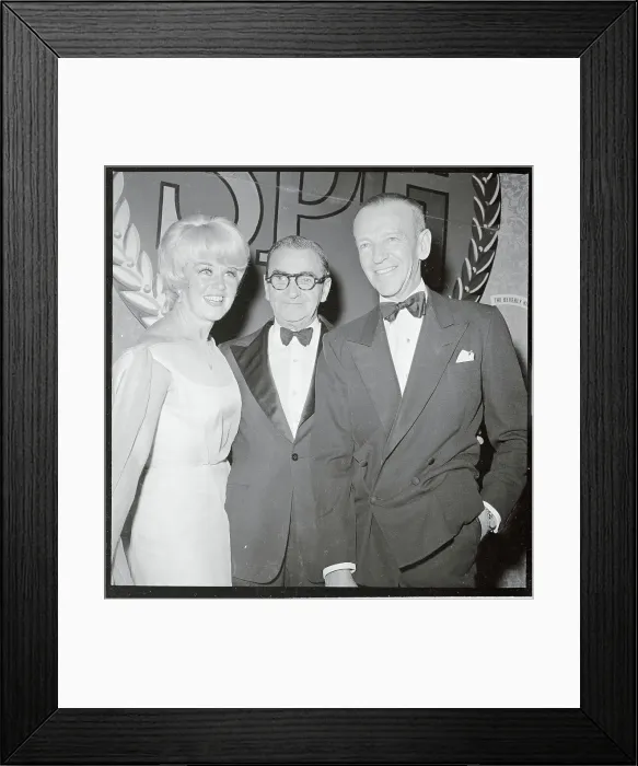 Framed Print : Ginger Rogers, Irving Berlin & Fred Astaire Framed Print : Ginger Rogers, Irving Berlin & Fred Astaire