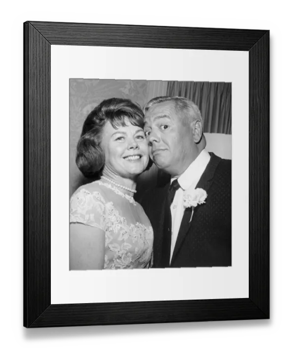 Framed Print : Desi Arnaz with Wife Edith Mack Hirsch Framed Print : Desi Arnaz with Wife Edith Mack Hirsch