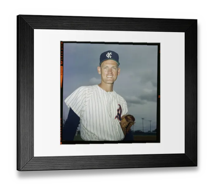 Framed Print : Portrait of Norm Siebern Smiling Framed Print : Portrait of Norm Siebern Smiling