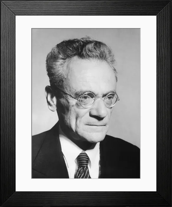 Framed Print : Portrait of Karl Von Frisch Framed Print : Portrait of Karl Von Frisch