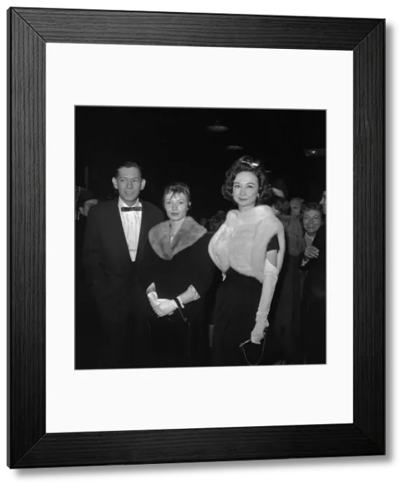 Framed Print : Johnny Ray with Didi Thomas and Dorothy Kilgallen Framed Print : Johnny Ray with Didi Thomas and Dorothy Kilgallen
