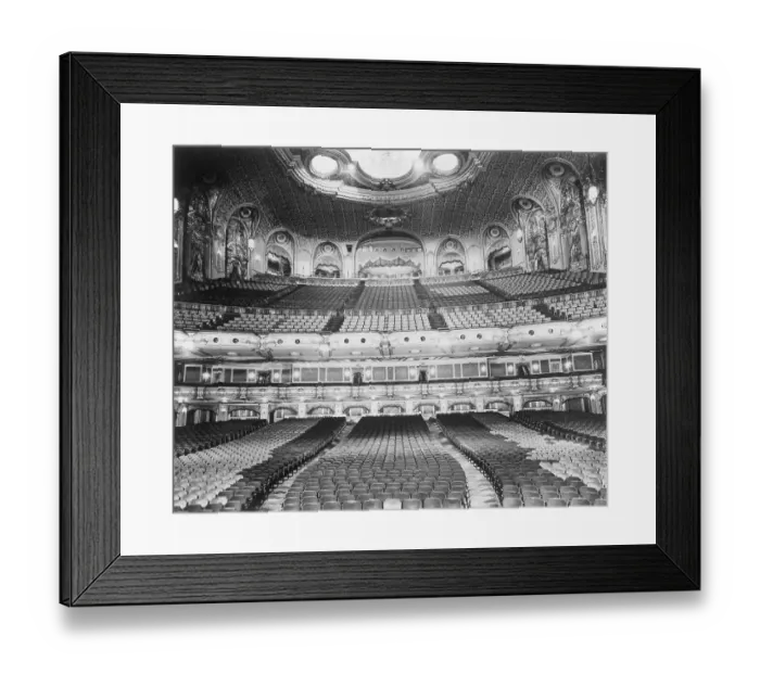 Framed Print : Interior of Fox Theatre Framed Print : Interior of Fox Theatre