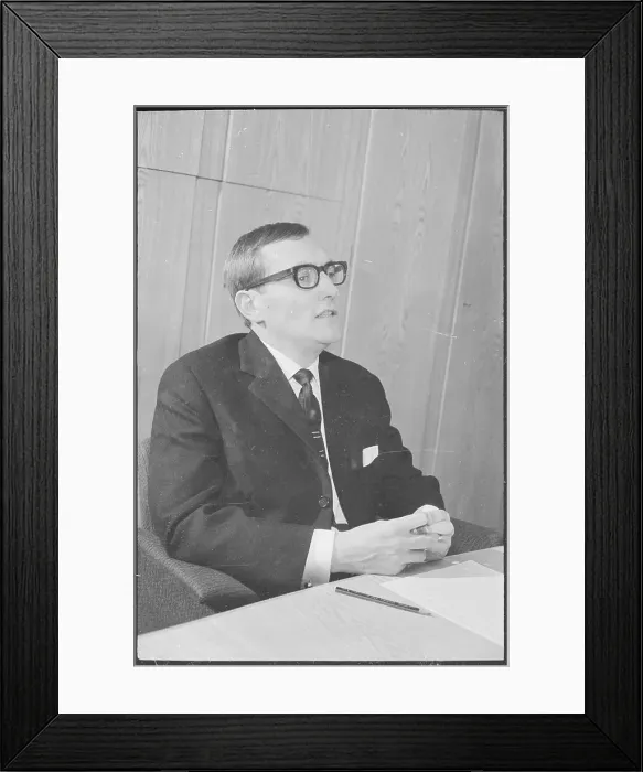 Framed Print : Rudolph Augstein