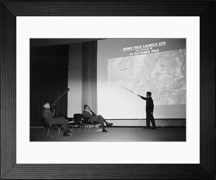 Framed Print : Cuban Missile Press Conference Framed Print : Cuban Missile Press Conference