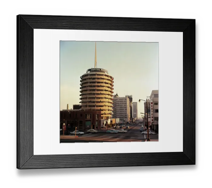Framed Print : Capitol Records Building Framed Print : Capitol Records Building