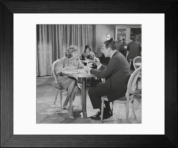 Framed Print : June Allyson in Movie Still with John Forsythe Framed Print : June Allyson in Movie Still with John Forsythe
