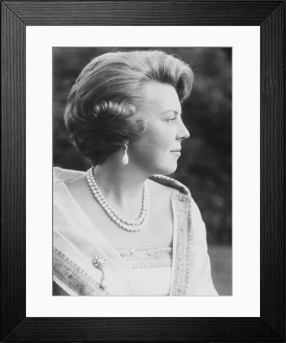 Framed Print : Portrait of Princess Beatrix Framed Print : Portrait of Princess Beatrix