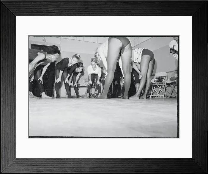Framed Print : Eartha Kitt's Dance Class Framed Print : Eartha Kitt's Dance Class