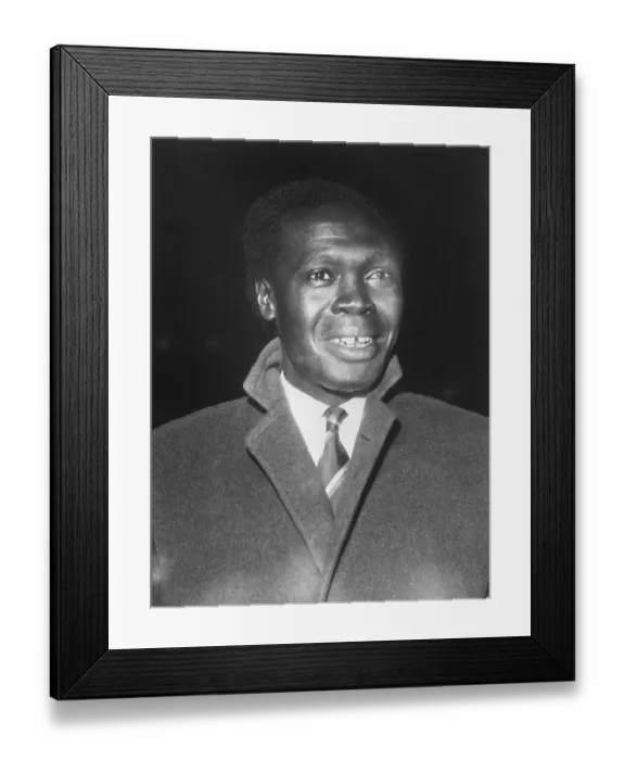 Framed Print : Premier Of Uganda Arriving In London Framed Print : Premier Of Uganda Arriving In London