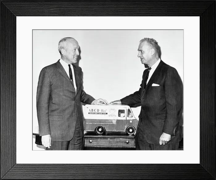 Framed Print : Speedy Mail Service Framed Print : Speedy Mail Service