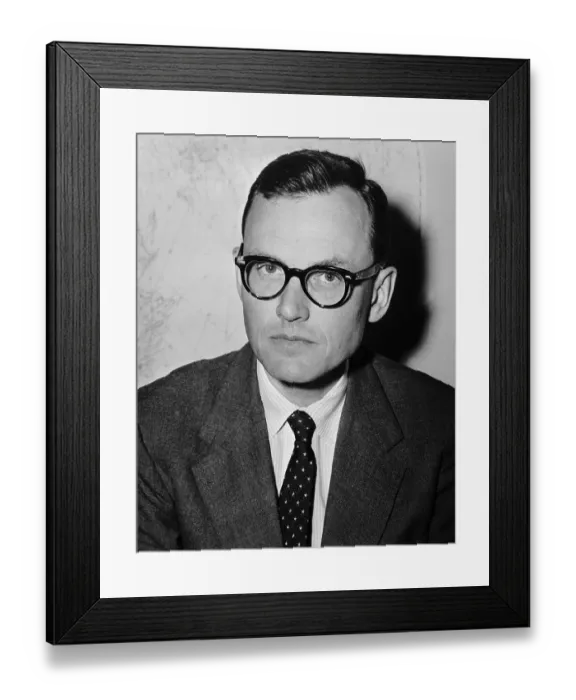 Framed Print : Portrait of Assistant Defense Secretary William P. Bundy Framed Print : Portrait of Assistant Defense Secretary William P. Bundy