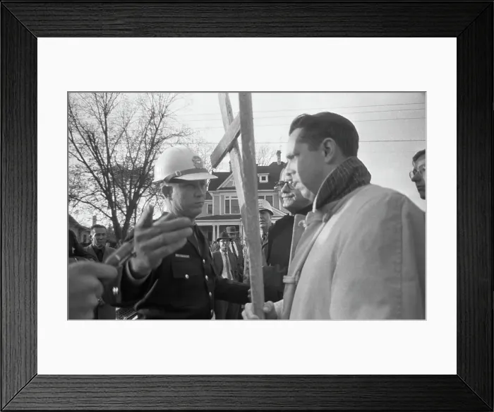 Framed Print : Civil Rights Protestors Arrested Framed Print : Civil Rights Protestors Arrested