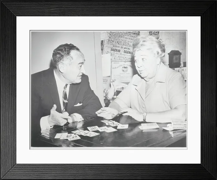 Framed Print : Entertainer Tucker Sophie and Charles Goren Playing Bridge Framed Print : Entertainer Tucker Sophie and Charles Goren Playing Bridge