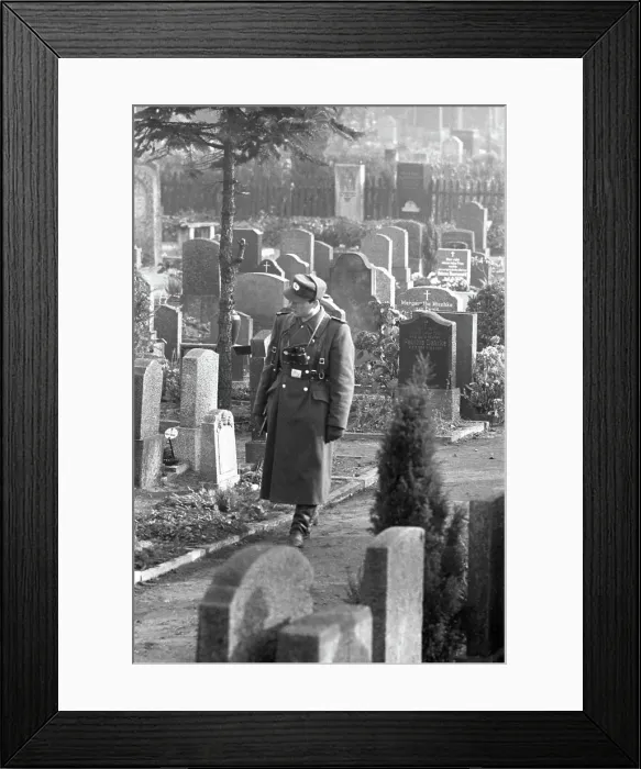 Framed Print : East German Guard Framed Print : East German Guard