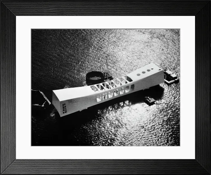 Framed Print : Arizona Memorial Framed Print : Arizona Memorial