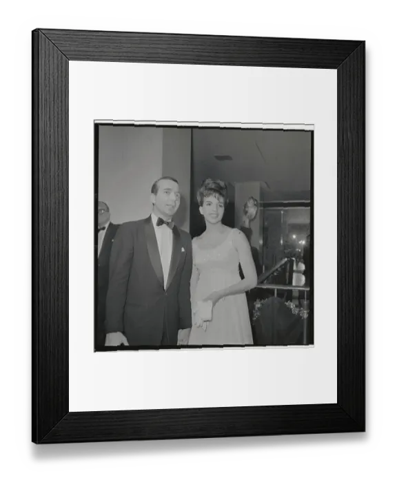 Framed Print : Lisa Minnelli and Richard Banks Wearing Formal Clothes Framed Print : Lisa Minnelli and Richard Banks Wearing Formal Clothes