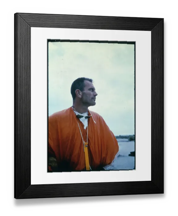 Framed Print : Donald K. Slayton with Head ATurned Framed Print : Donald K. Slayton with Head ATurned