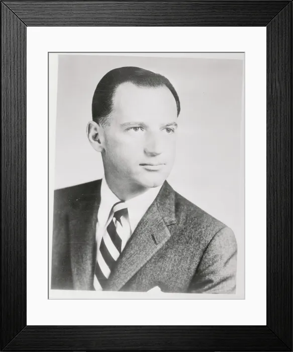 Framed Print : Portrait of R Peter Strauss Framed Print : Portrait of R Peter Strauss