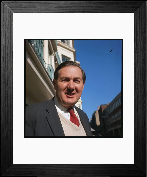 Framed Print : Jim Callaghan Smiling Framed Print : Jim Callaghan Smiling