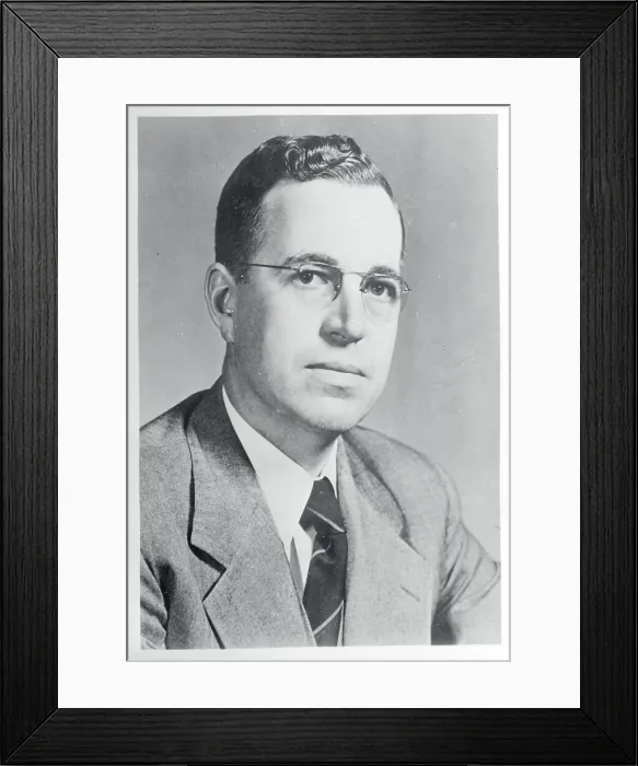 Framed Print : Portrait of Professor Arthur C Cope Framed Print : Portrait of Professor Arthur C Cope