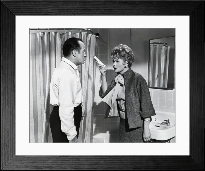 Framed Print : Lucille Ball and Bob Hope in Movie Still Framed Print : Lucille Ball and Bob Hope in Movie Still